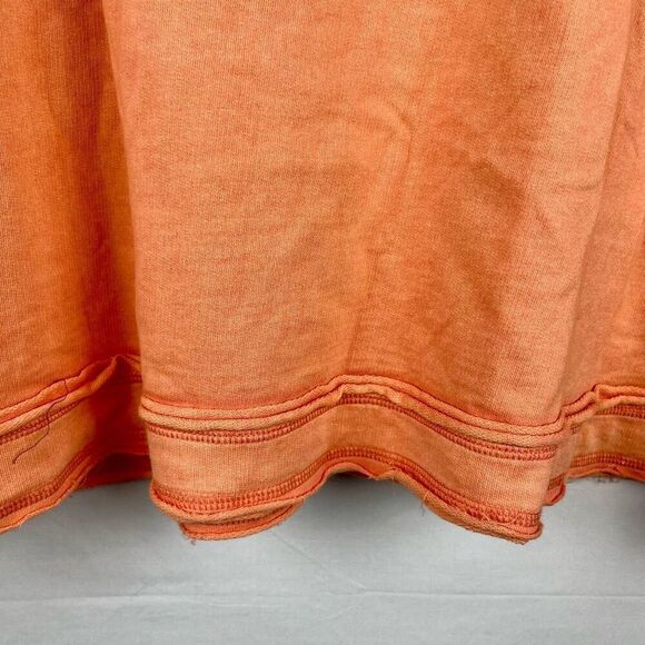 Tru Luxe Jeans Peach Long Sleeve Embroidered Top XL - Picture 5 of 13